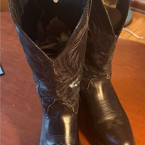 Women's Black Western Boots